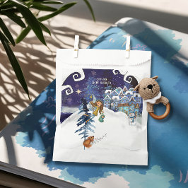 Sacolinha Leva uma Aldeia – Magia de Inverno Gelo Azul