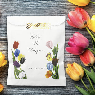 Sacolinha LGBTQ mais Flores de Tulipas