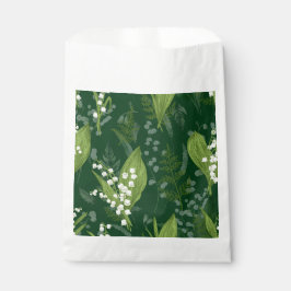 Sacolinha Lily of Valley com Ferns | Verde Escuro