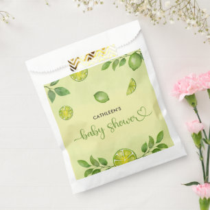 Sacolinha Limão fresco Citrus Gênero Chá de fraldas neutro