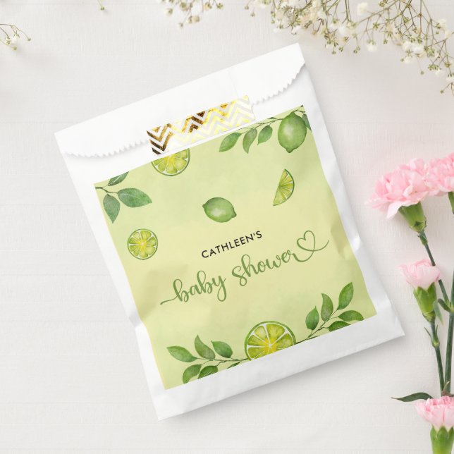 Sacolinha Limão fresco Citrus Gênero Chá de fraldas neutro (Selado)