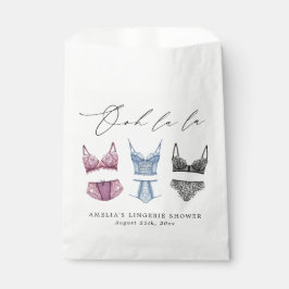 Sacolinha Lingerie de Renda Francesa Chá de Noiva