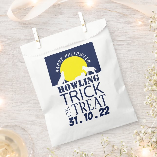 Sacolinha Lobos em Lua, Festa do Halloween (Cortado)