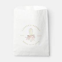 Logotipo de Padaria Floral Rústica Elegante