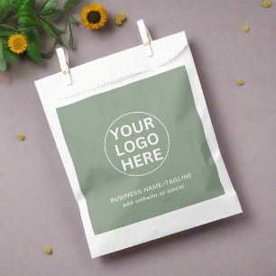 Sacolinha Logotipo e texto personalizados - Página comercial