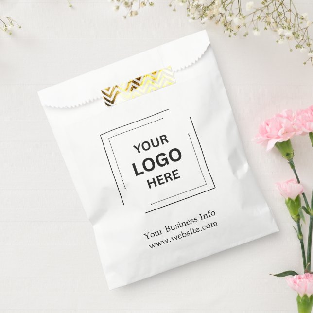 Sacolinha Logotipo Empresarial | Material Promocional Profis (Selado)