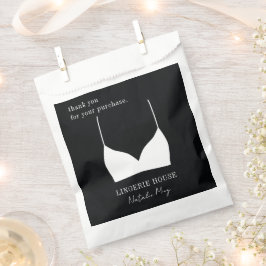 Sacolinha Loja de lingerie obrigado pela sua compra