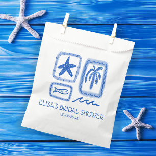 Sacolinha LoveNotes do Chá de panela PERSONALIZADO Sea Cute