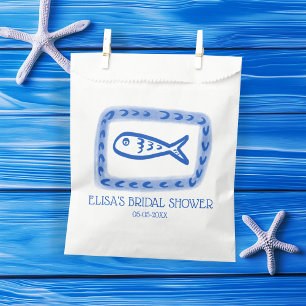Sacolinha LoveNotes from Sea Cute Fish CUSTOM Chá de panela