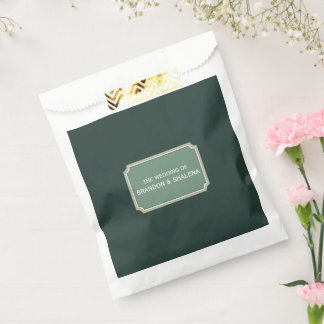 Sacolinha Luxo Silencioso: Crista de Esmeralda Minimalista