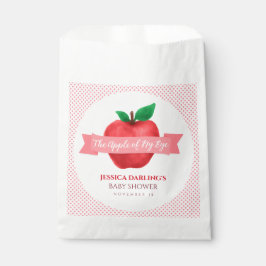 Sacolinha Maçã do meu olho cair | chá de fraldas do tema do