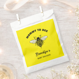 Sacolinha Mamãe A Chá de fraldas Amarelo-Na moda-Legal