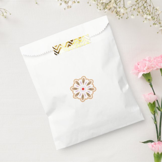 Sacolinha Mandala Flower Art Impressão | Boho Decor (Selado)