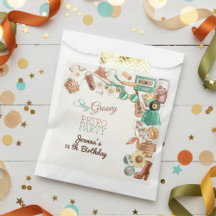 Mantenha a festa de aniversário retrô ranhosa