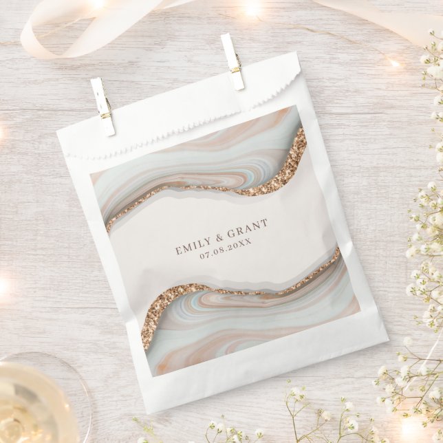 Sacolinha Marble de Agate de Pedra Nacional (Cortado)