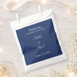 Sacolinha Marinho Elegante Bolsas De Favor De Casamento Azul