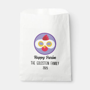 Sacolinha Mascarada de máscara de frango purim