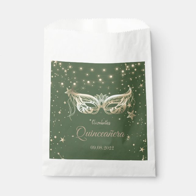 Sacolinha Masquerade, Estrelas Verdes Quinceañera (Frente)