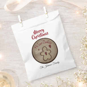 Sacolinha Me Love Cookies - Saco de Favor do Gingerpão