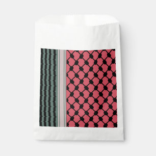 Sacolinha Melancia palestiniana Hatta Keffiyeh Kufiya Folk