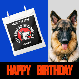 Sacolinha Melhor Pai de German shepherd