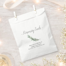 Memorial Rosemary Seed Funeral