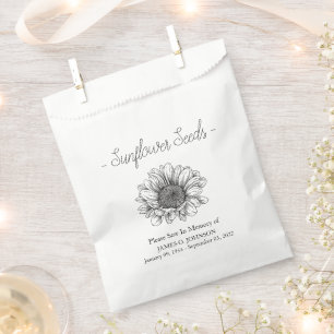 Sacolinha Memorial Sunflower Seed Funeral