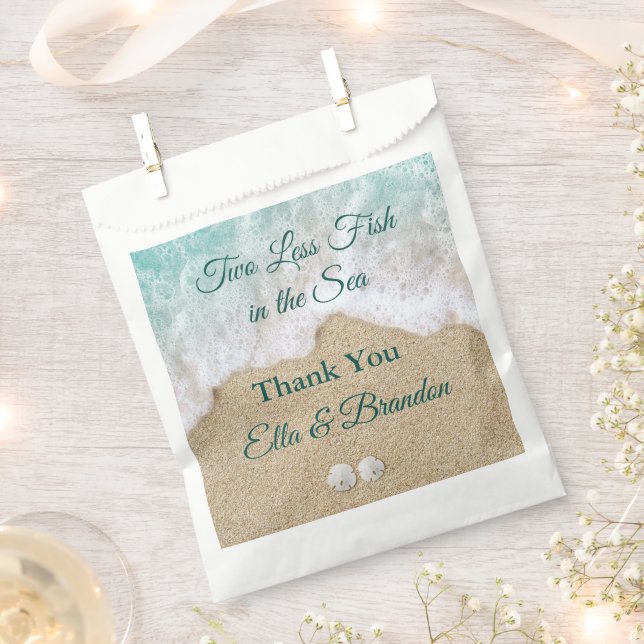 Sacolinha Menos dois peixes no mar Obrigado (Cortado)