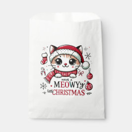 Sacolinha Meowy Christmas