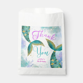 Sacolinha Mergulhe em cinco garotas de Sereia 5 no Aniversár