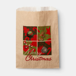 Sacolinha Merry Christmas Favor Bag