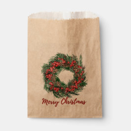 Sacolinha Merry Christmas Favor Bag