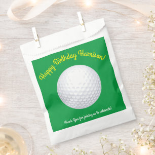 Sacolinha Mini Golf Balls Festas de aniversário Crianças Esp