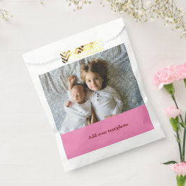 Sacolinha Mínimo simples ADICIONAR SUA FOTO TEXTO NATAL F