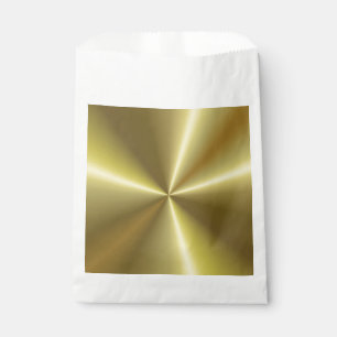 Sacolinha Modelo Elegante de Vazio de Olhar Dourado Faux Met