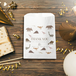 Sacolinha Modern Dinossaur Theme Party Favor Bolsas