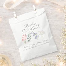Moderna Marca de Florista Boutique 