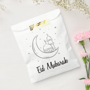 Sacolinha Moderno Eid Mubarak Cute Eid Goodie Bag