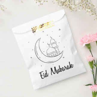 Sacolinha Moderno Eid Mubarak Cute Eid Goodie Bag