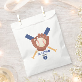 Sacolinha Moderno Minimalista Bate Baseball Aniversário