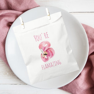 Sacolinha Moderno Você É Uma Beleza Incrível Flamingo Ros