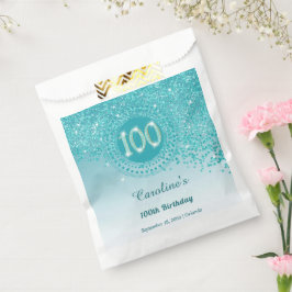 Sacolinha Molho Dotado com Lente Azul-Chic 100º Aniversário