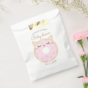 Sacolinha monograma de chá de fraldas bonitinho da rosquinh