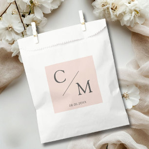 Sacolinha Monograma simples e elegante Serviette Napkins Fav