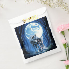 Sacolinha Moonlit Bond – The Wolf and the Gothic Fairy.  