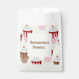 Sacolinha Morango E Sorvetes De Chocolate