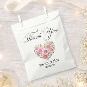 Sacolinha Muito obrigado, bolsas de casamento