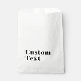 Sacolinha Na moda Retro Modern Lettering | Preto editável