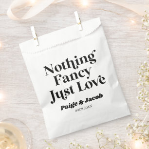 Sacolinha Nada Rico Adora Casamento Casual Retroativo