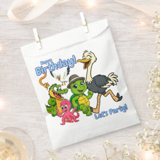 Sacolinha Nae Nae and Lulu Birthday Favor Bags